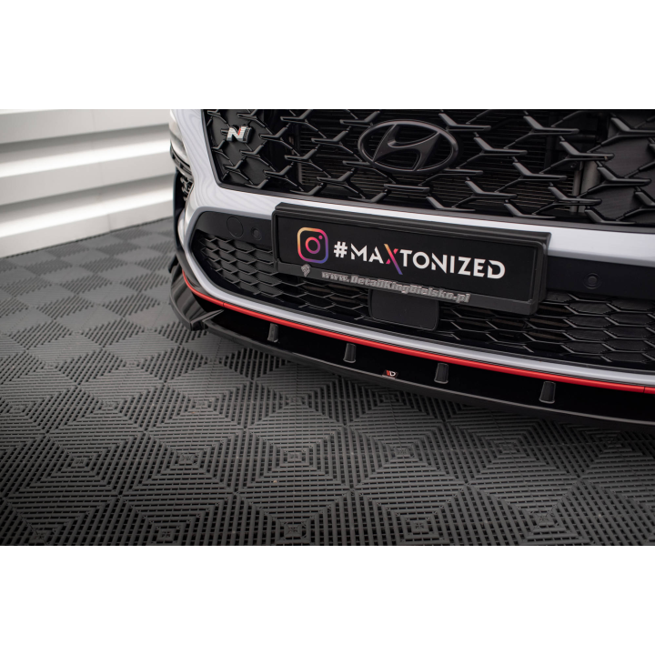 Splitter Przedni V.2 + Flaps Hyundai Kona N Mk1