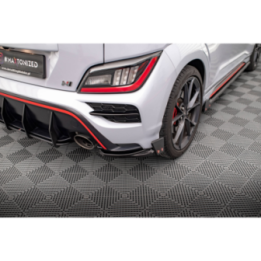 Splittery Tylne Boczne V.1 + Flaps Hyundai Kona N Mk1