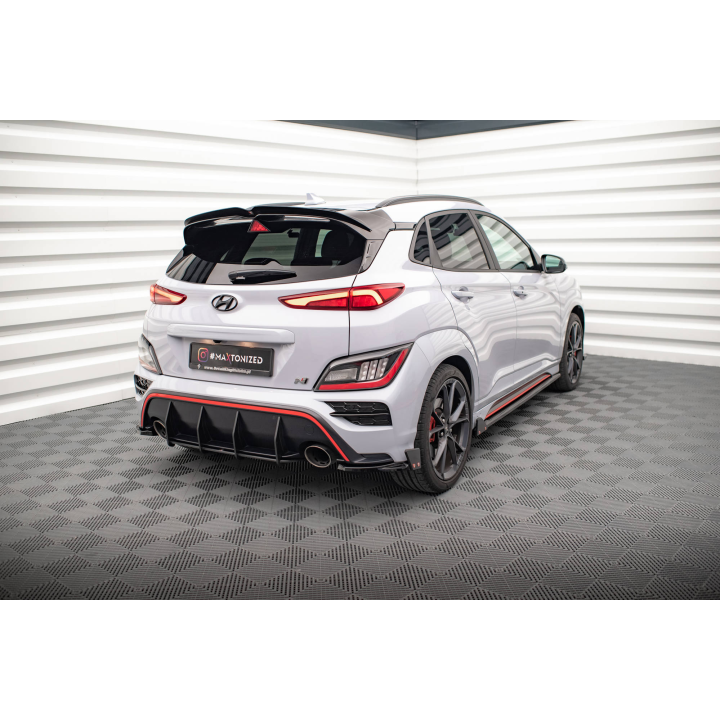 Splittery Tylne Boczne V.1 + Flaps Hyundai Kona N Mk1