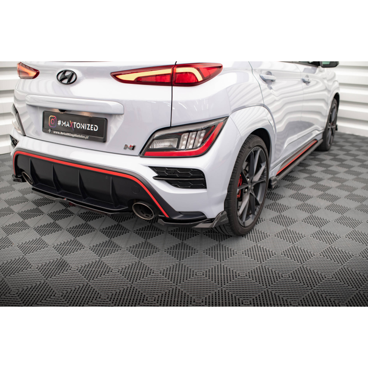Splittery Tylne Boczne V.2 Hyundai Kona N Mk1