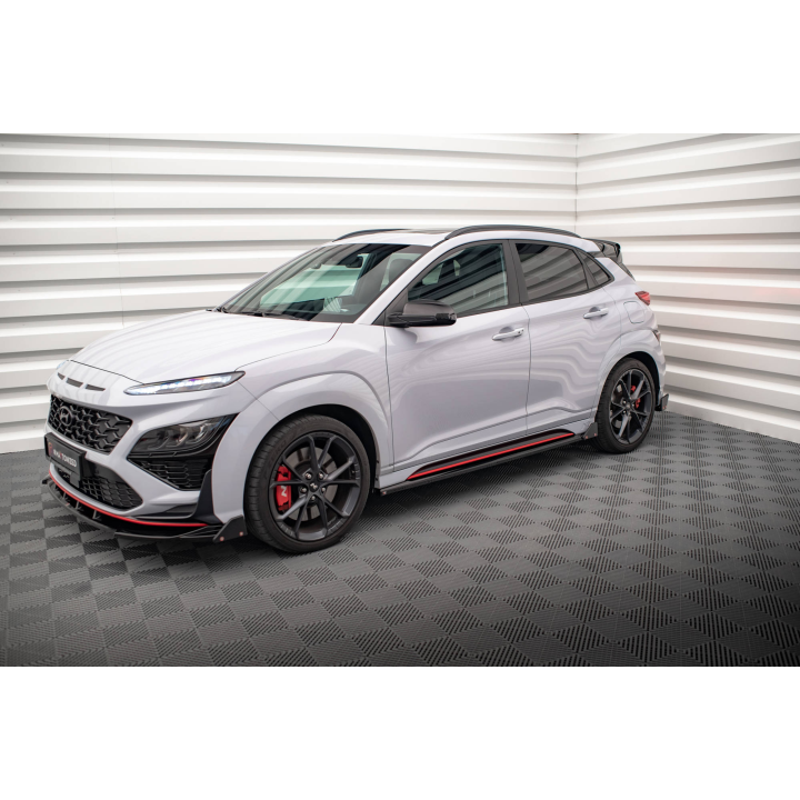 Dokładki Progów V.1 + Flaps Hyundai Kona N Mk1