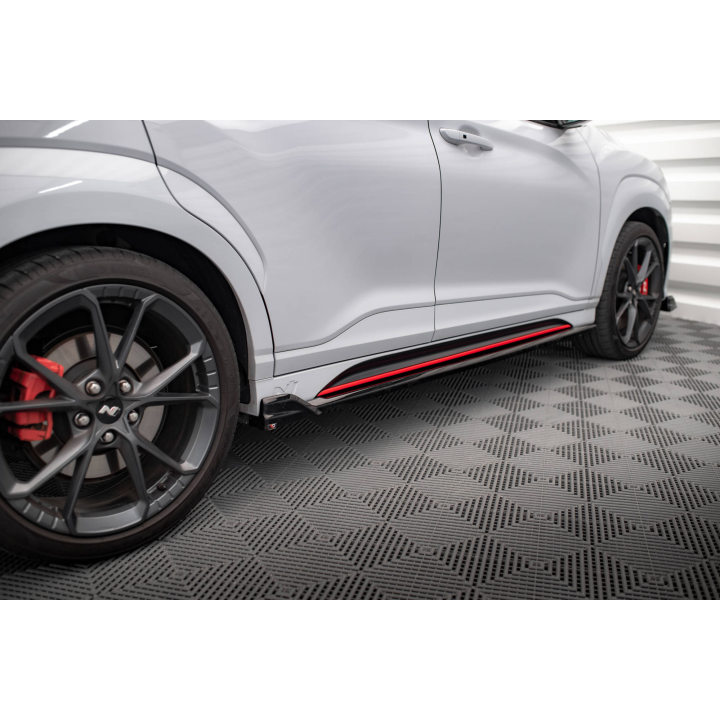 Dokładki Progów V.2 Hyundai Kona N Mk1