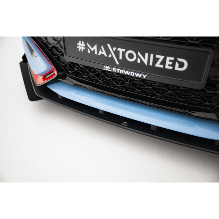Splitter Przedni Street Pro + Flaps Hyundai Veloster N Mk2