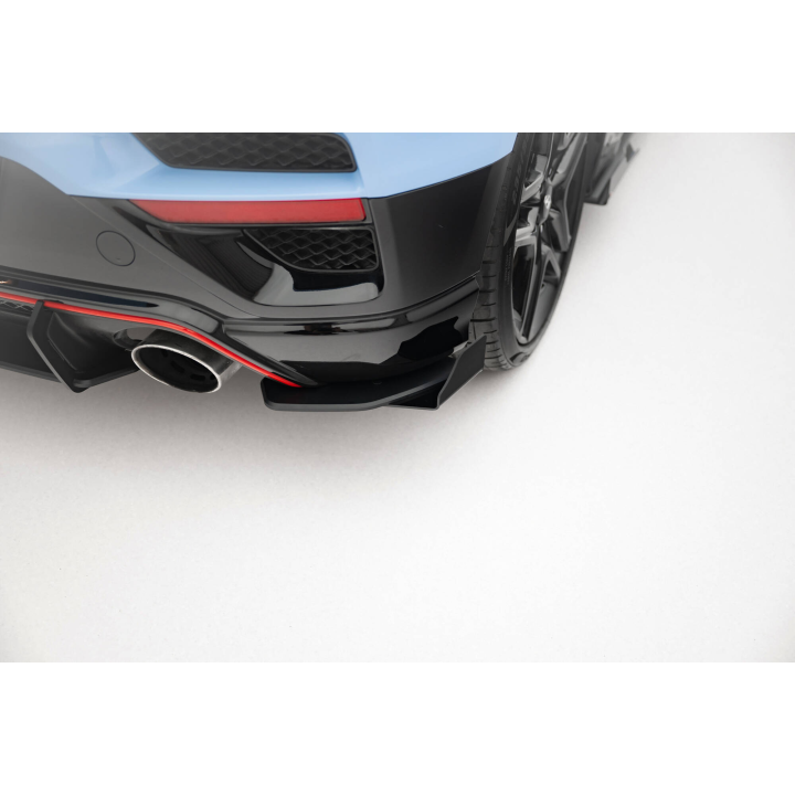 Splittery Tylne Boczne Street Pro + Flaps Hyundai Veloster N Mk2