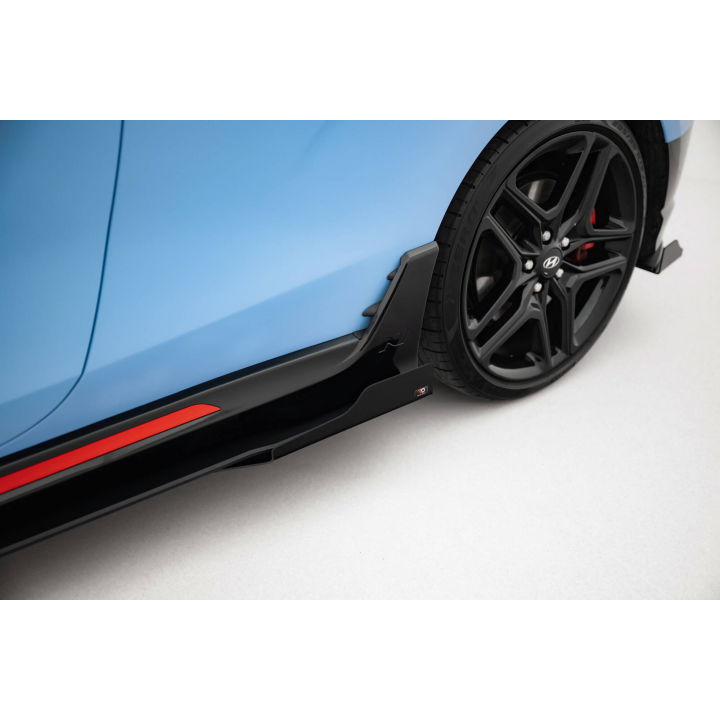 Dokładki progów Street Pro + Flaps Hyundai Veloster N Mk2