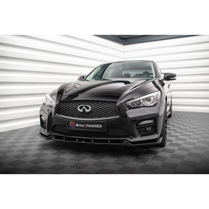 Splitter Przedni V.2 Infiniti Q50 S Mk1