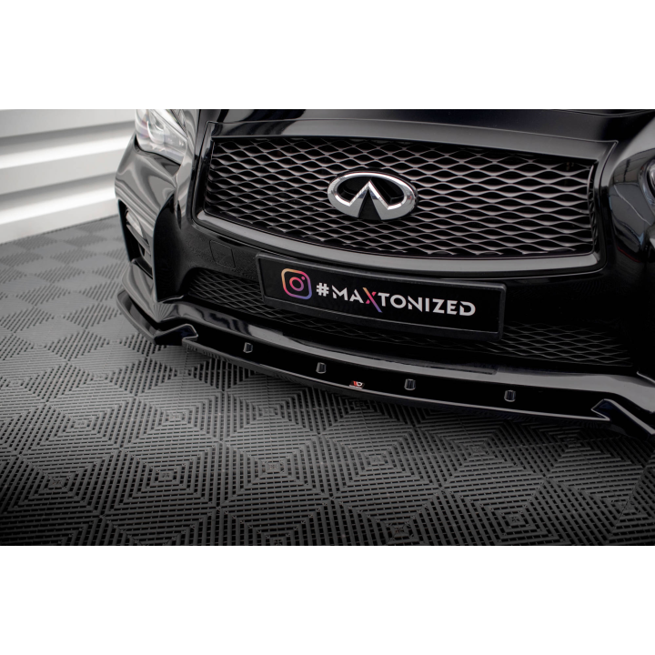 Splitter Przedni V.2 Infiniti Q50 S Mk1