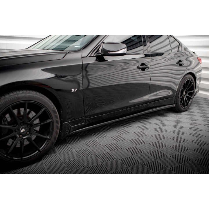 Dokładki Progów V.1 Infiniti Q50 S Mk1