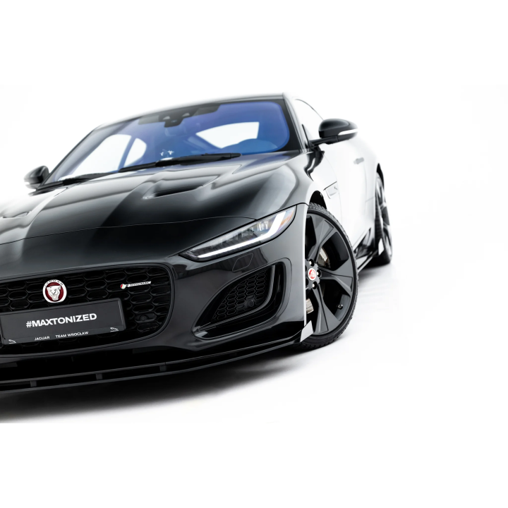 Splitter Przedni Street Pro + Flaps Jaguar F-Type X152 Facelift 2