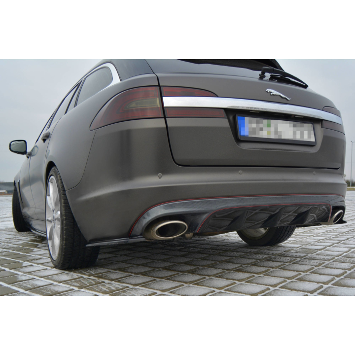 SPLITTERY TYLNE BOCZNE JAGUAR XF (X250) MK1 SPORTBRAKE S-PACK