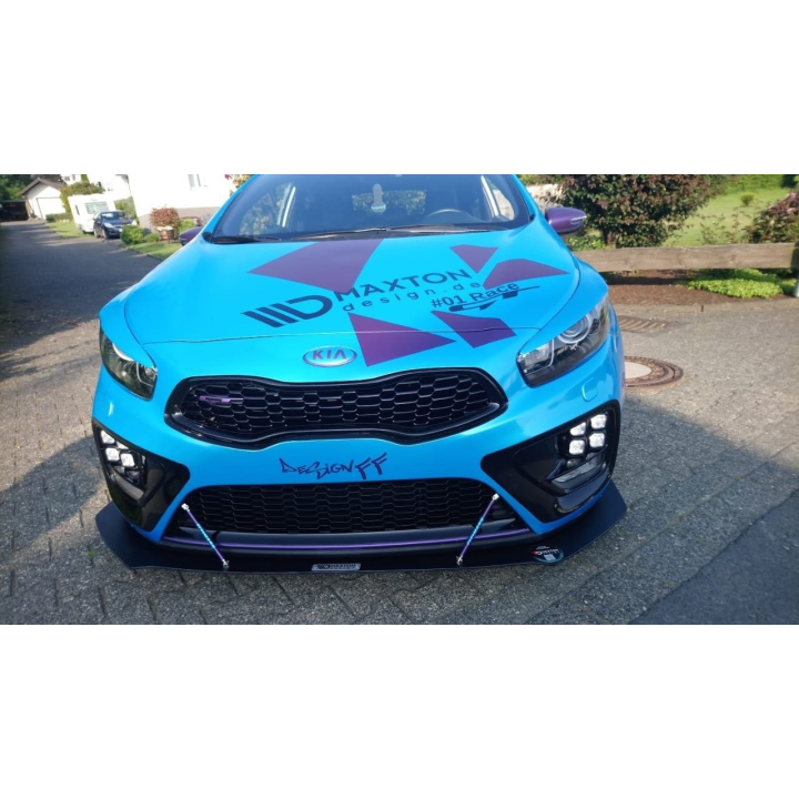 SPLITTER PRZEDNI RACING KIA CEE'D/PRO CEE'D GT MK2