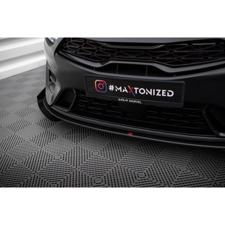 Splitter Przedni Street Pro + Flaps Kia Proceed GT Mk3 Facelift / Ceed GT / GT - Line Mk1 Facelift