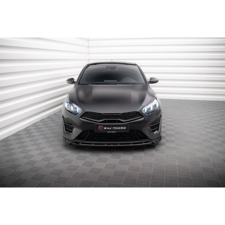 Splitter Przedni V.2 Kia Proceed GT Mk3 Facelift / Ceed GT / GT - Line Mk1 Facelift