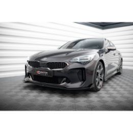 Splitter Przedni Street Pro + Flaps Kia Stinger GT / GT-Line / Standard Mk1