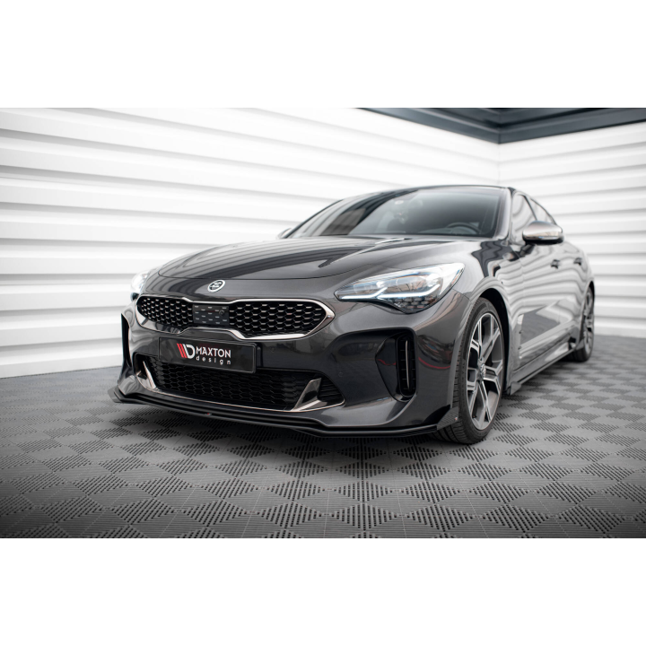 Splitter Przedni Street Pro + Flaps Kia Stinger GT / GT-Line / Standard Mk1
