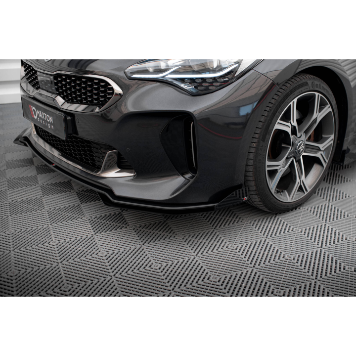 Splitter Przedni Street Pro + Flaps Kia Stinger GT / GT-Line / Standard Mk1