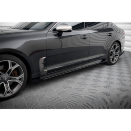 Dokładki progów Street Pro + Flaps Kia Stinger GT / GT-Line / Standard Mk1