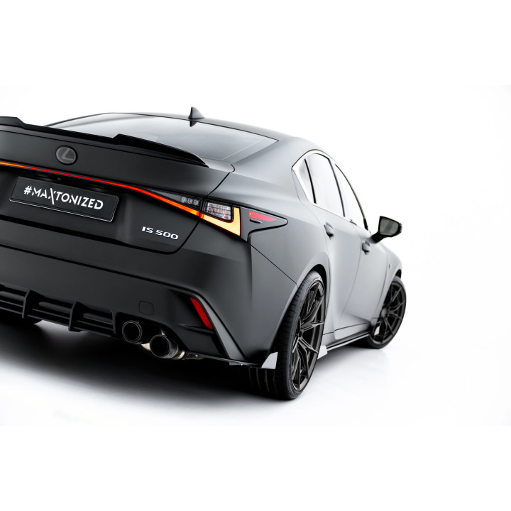 Splittery Tylne Boczne Street Pro + Flaps Lexus IS 500 Mk3 Facelift 2 (XE30)