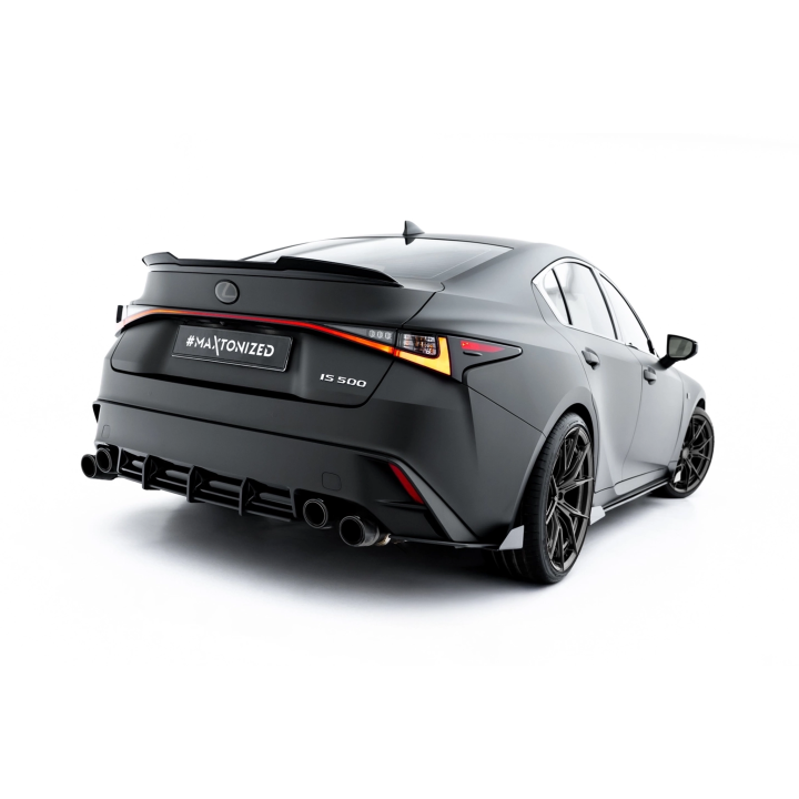 Splittery Tylne Boczne Street Pro + Flaps Lexus IS 500 Mk3 Facelift 2 (XE30)
