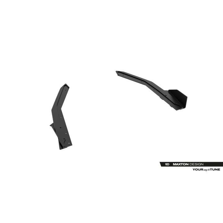 Splittery Tylne Boczne Street Pro + Flaps Lexus IS 500 Mk3 Facelift 2 (XE30)