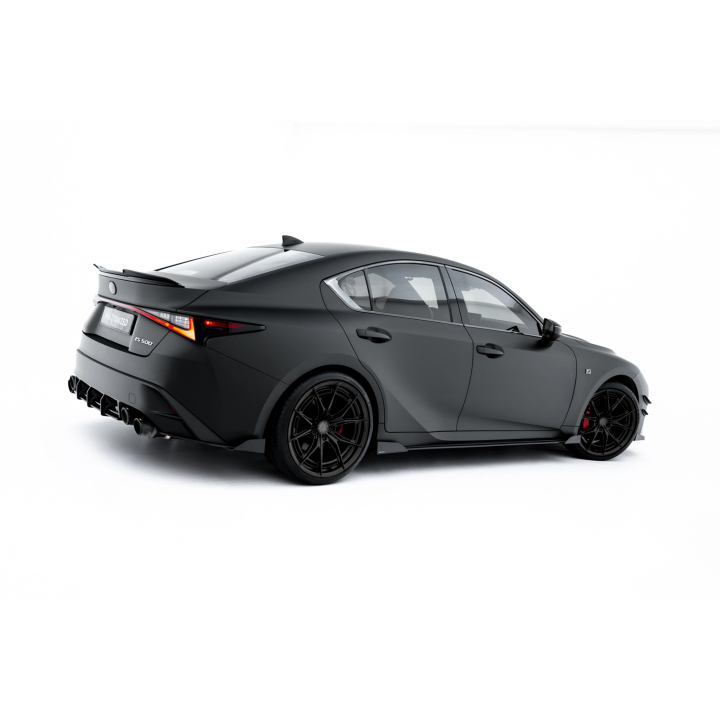 Dokładki progów Street Pro + Flaps Lexus IS 500 Mk3 Facelift 2 (XE30)