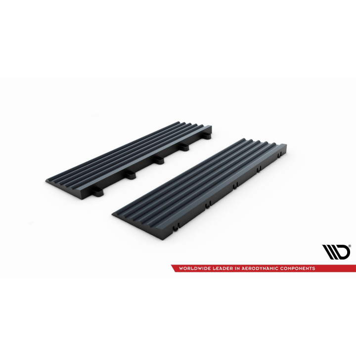 Modułowa posadzka "MAXTON Floor"- Najazd Prosty (Male Pegs)