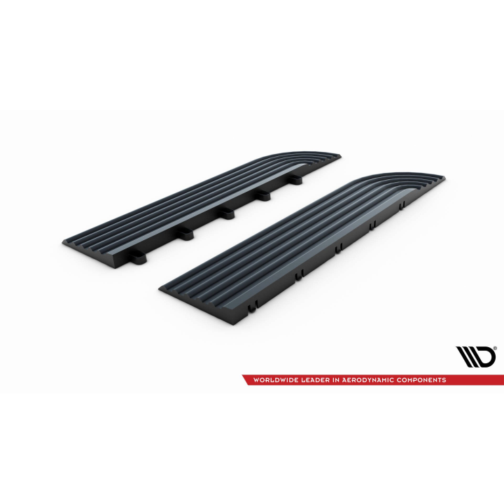 Modułowa posadzka "MAXTON Floor"- Najazd Narożny (Male Pegs)