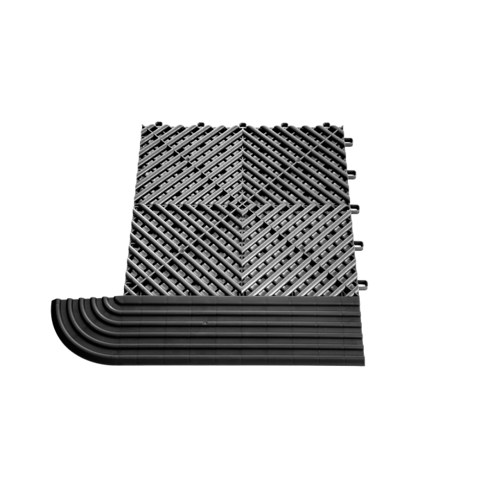 Modułowa posadzka "MAXTON Floor"- Najazd Narożny (Male Pegs)