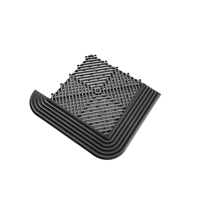 Modułowa posadzka "MAXTON Floor"- Najazd Narożny (Male Pegs)