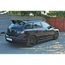Splitter Tylny Mazda 3 MPS MK1 Przedlift Wersja USA (Bez dyfuzora)