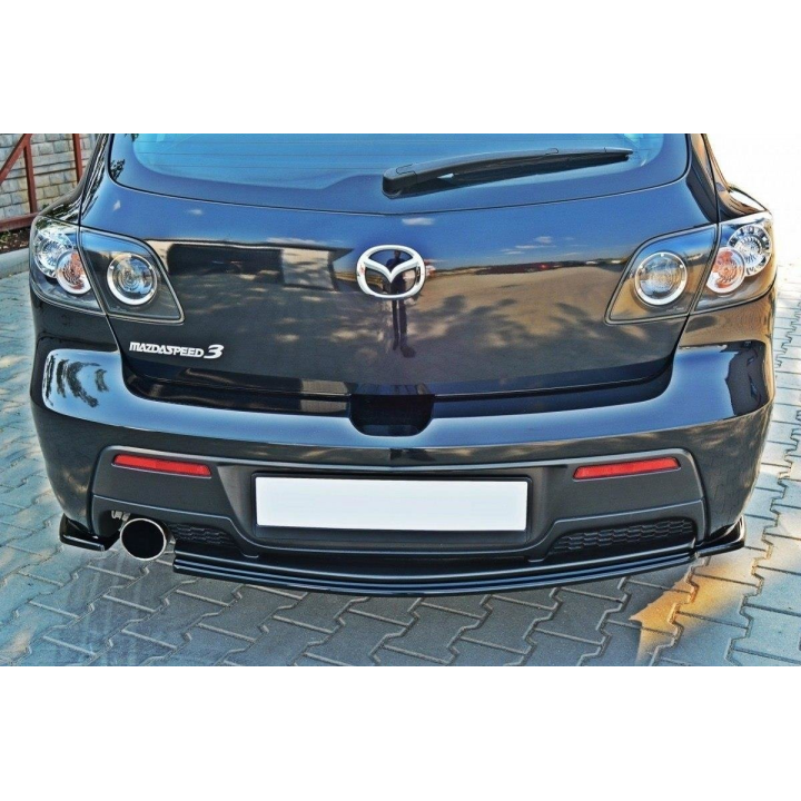 Splitter Tylny Mazda 3 MPS MK1 Przedlift Wersja USA (Bez dyfuzora)