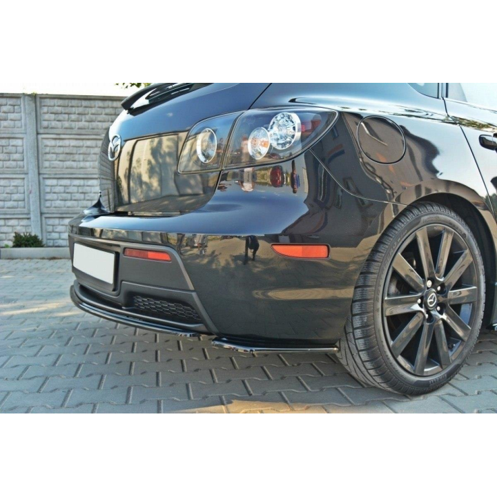 Splittery Tylne Boczne Mazda 3 MPS MK1 Przedlift Wersja USA