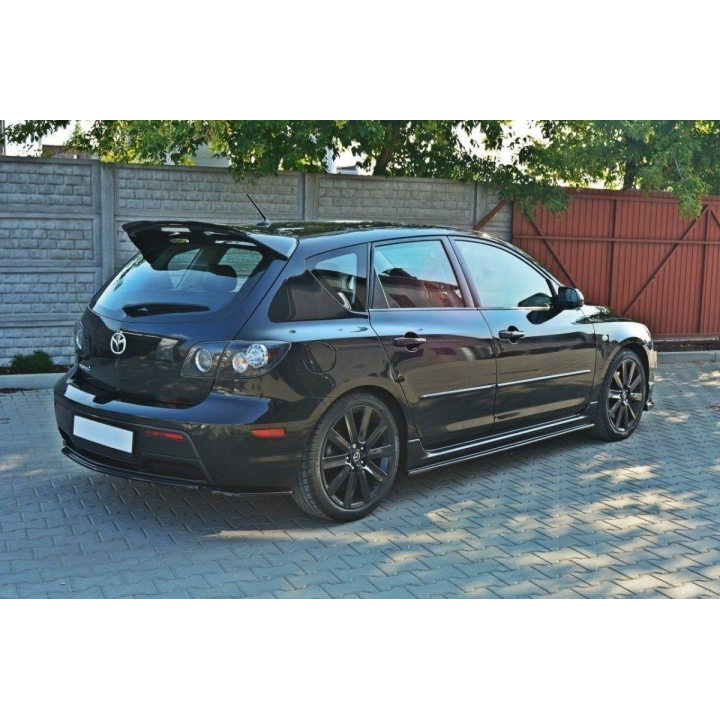 Splittery Tylne Boczne Mazda 3 MPS MK1 Przedlift Wersja USA