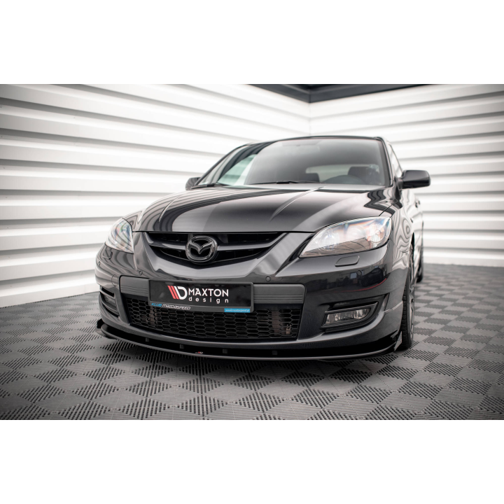 Splitter Przedni Street Pro V.1  + Flaps Mazda 3 MPS Mk1