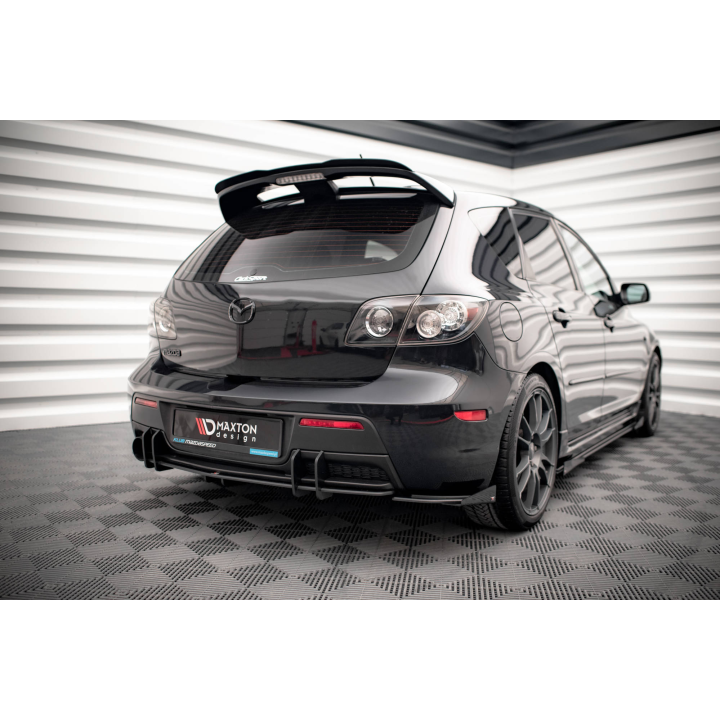 Splittery Tylne Boczne Street Pro + Flaps Mazda 3 MPS Mk1 Wersja USA