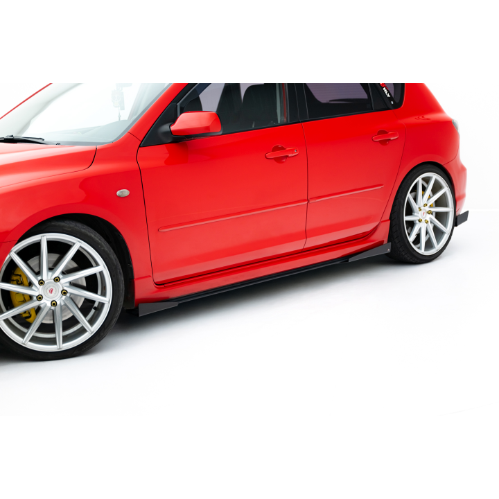 Dokładki progów Street Pro + Flaps Mazda 3 MPS Mk1
