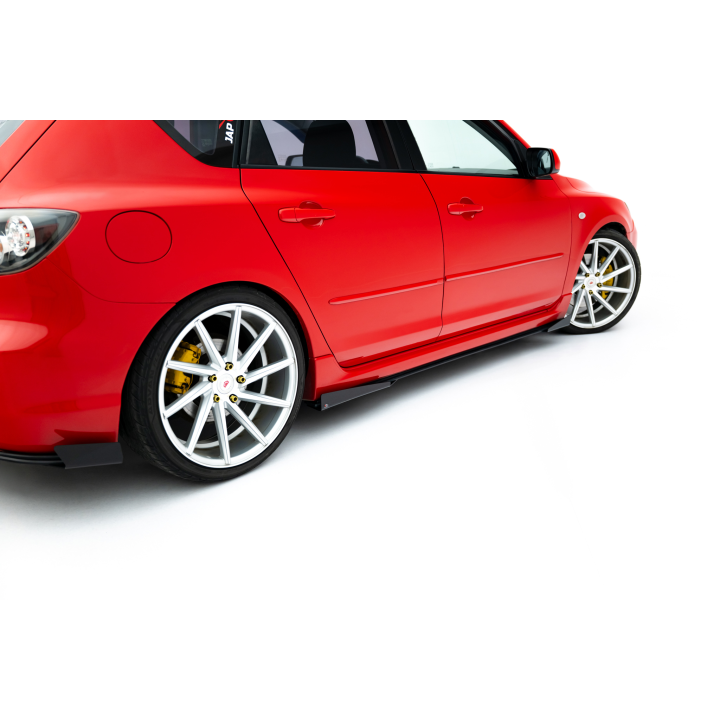 Dokładki progów Street Pro + Flaps Mazda 3 MPS Mk1