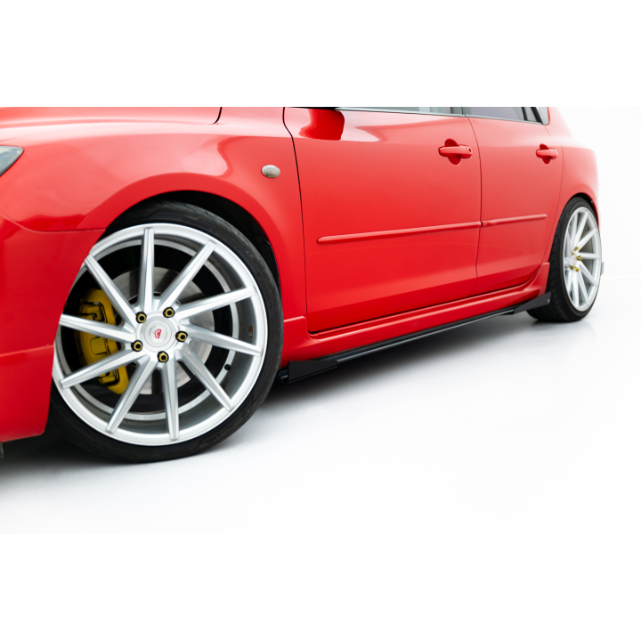 Dokładki progów Street Pro + Flaps Mazda 3 MPS Mk1