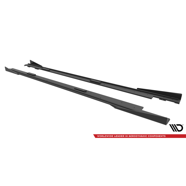 Dokładki progów Street Pro + Flaps Mazda 3 MPS Mk1