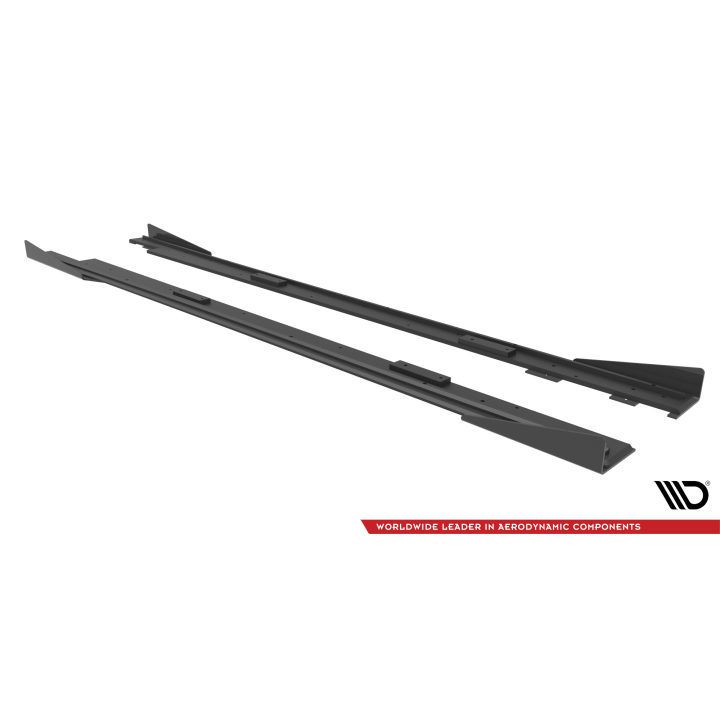 Dokładki progów Street Pro + Flaps Mazda 3 MPS Mk1