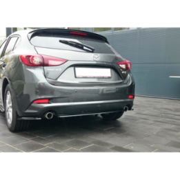 Splitter Tylny Mazda 3 BN (Mk3) Facelift (Z dyfuzorem)