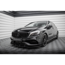 Splitter Przedni Street Pro Mercedes-Benz A AMG-Line W176 Facelift