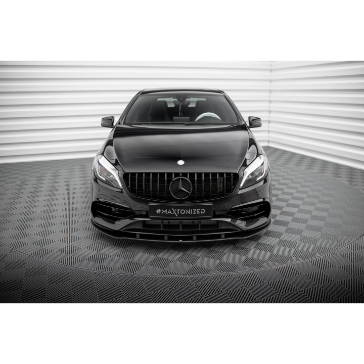 Splitter Przedni Street Pro Mercedes-Benz A AMG-Line W176 Facelift