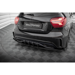 Splittery Tylne Boczne Street Pro + Flaps Mercedes-Benz A AMG-Line W176 Facelift