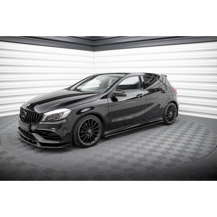 Dokładki Progów Mercedes-Benz A AMG-Line W176 Facelif
