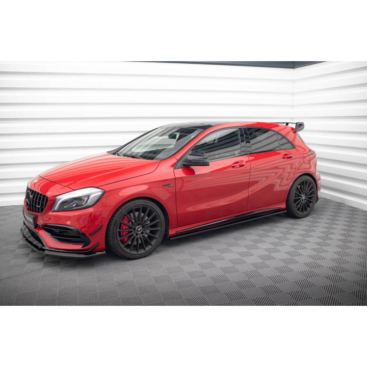 Dokładki Progów Mercedes A W176/ CLA 117 AMG/ CLA 117 AMG LINE Facelift
