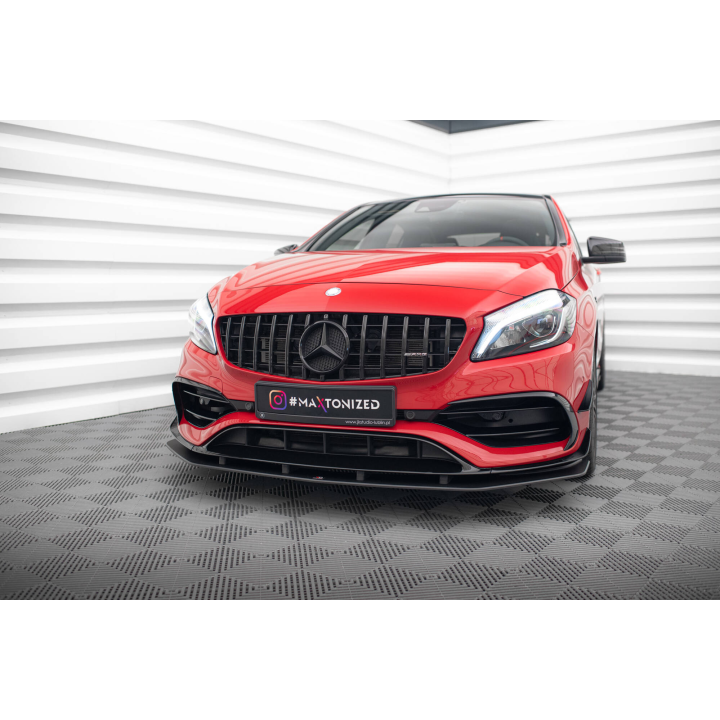 Splitter Przedni Street Pro Mercedes-Benz A 45 AMG Aero W176 Facelift