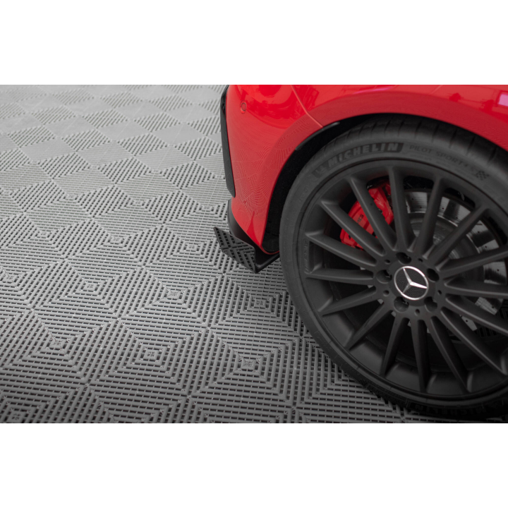 Splittery Tylne Boczne Street Pro + Flaps Mercedes-Benz A 45 AMG W176 Facelift