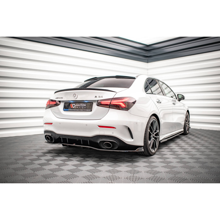 Splitter Tylny (Z Dyfuzorem) V.2 Mercedes A 35 AMG Sedan V177