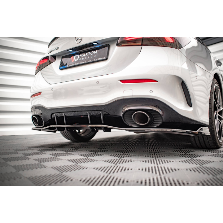 Splitter Tylny (Z Dyfuzorem) V.2 Mercedes A 35 AMG Sedan V177
